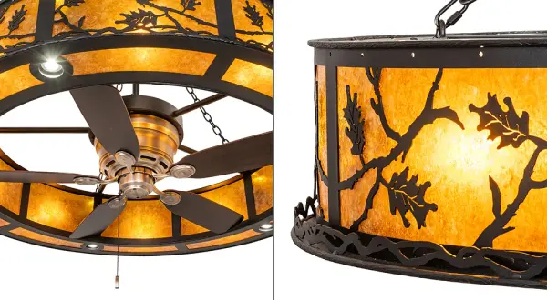 The Oak Leaf by Meyda Lighting - Image 8