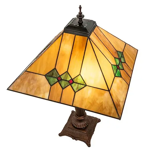 26" High Martini Mission Table Lamp - Image 4