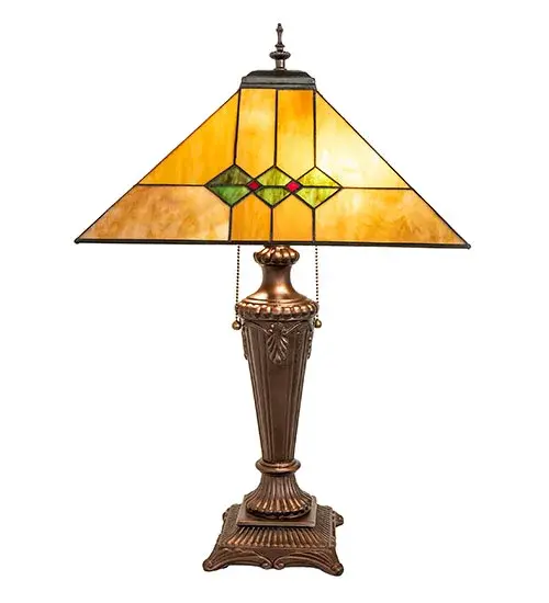 26" High Martini Mission Table Lamp - Image 5