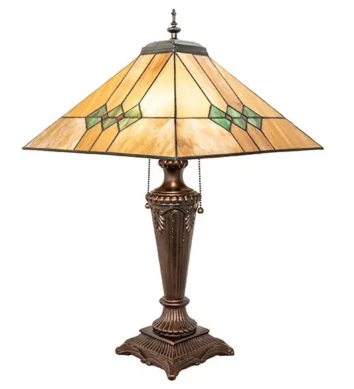 26" High Martini Mission Table Lamp - Image 6