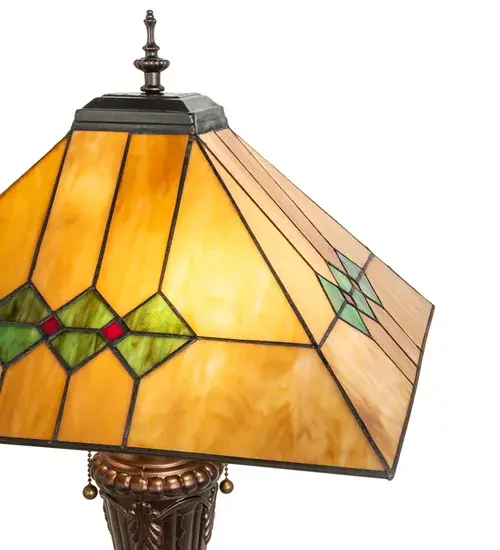 26" High Martini Mission Table Lamp - Image 7