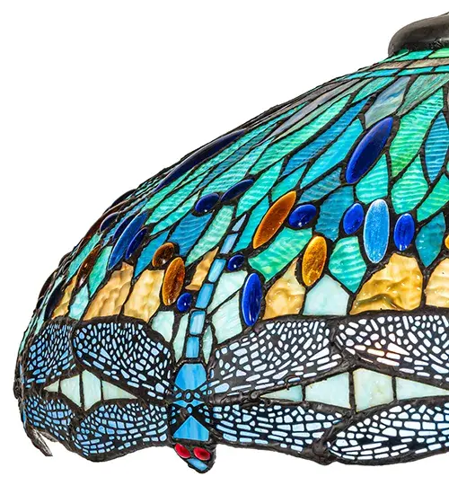 The Meyda Tiffany - Tiffany Hanginghead Dragonfly by Meyda Lighting - Image 6