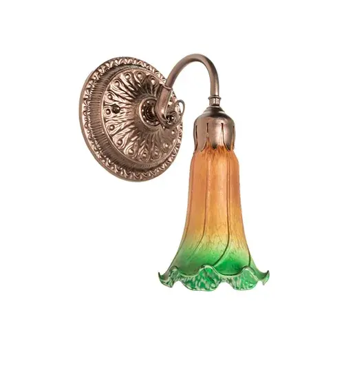 The Amber/Green Pond Lily by Meyda Lighting - Image 3