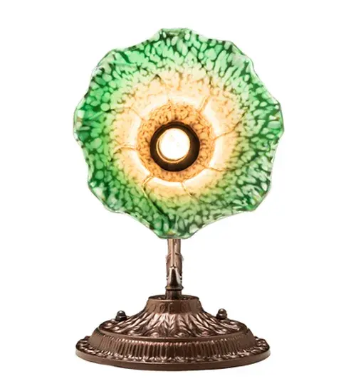 The Amber/Green Pond Lily by Meyda Lighting - Image 8