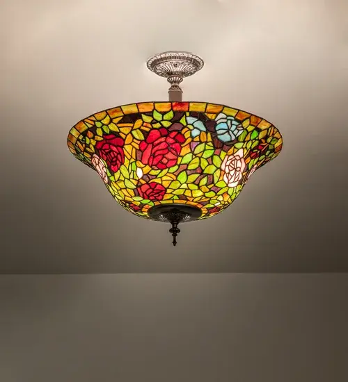 The Tiffany Rosebush by Meyda Lighting - Image 1
