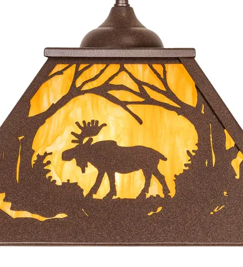 The Moose at Dawn by Meyda Lighting - Image 8