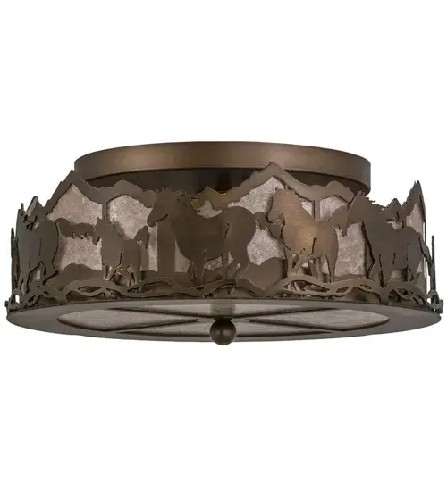 The Running Horses by Meyda Lighting - Image 3