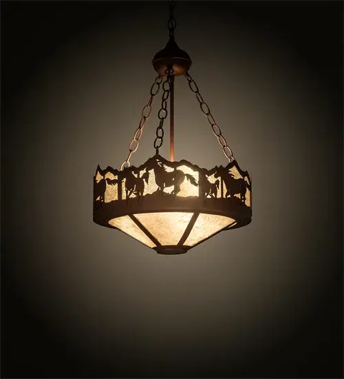 The Running Horses by Meyda Lighting - Image 1
