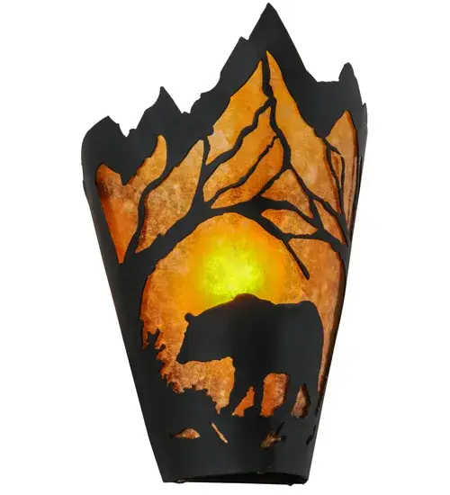 The Bear at Dawn by Meyda Lighting - Image 2