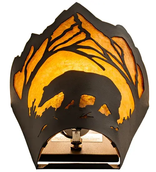 The Bear at Dawn by Meyda Lighting - Image 7