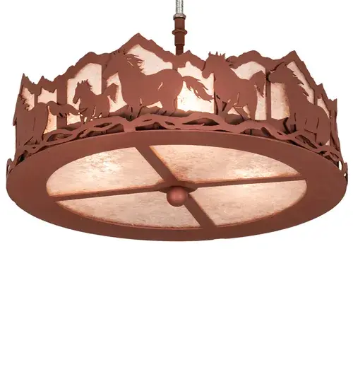 The Running Horses by Meyda Lighting - Image 2