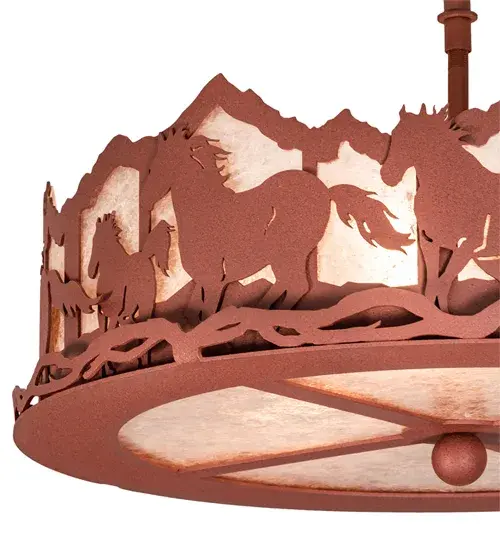 The Running Horses by Meyda Lighting - Image 4