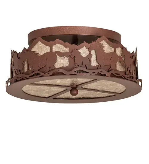The Running Horses by Meyda Lighting - Image 3