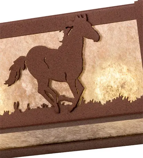 The Running Horses by Meyda Lighting - Image 8