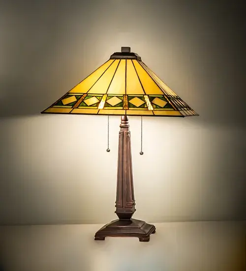 The Diamond Band Mission by Meyda Lighting - Image 1