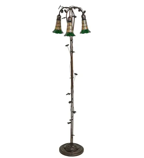The Meyda Tiffany - Stained Glass Pond Lily by Meyda Lighting - Image 3