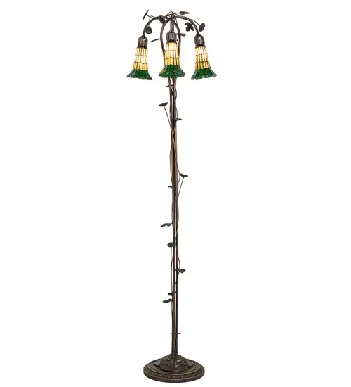 The Meyda Tiffany - Stained Glass Pond Lily by Meyda Lighting - Image 5