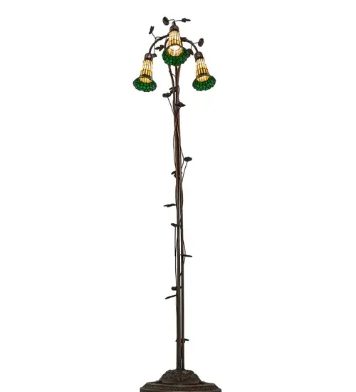 The Meyda Tiffany - Stained Glass Pond Lily by Meyda Lighting - Image 6