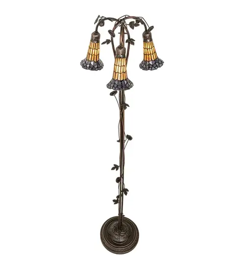 The Meyda Tiffany - Stained Glass Pond Lily by Meyda Lighting - Image 4