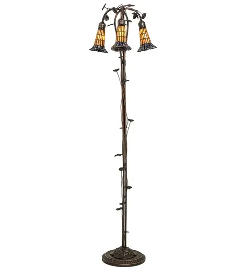 The Meyda Tiffany - Stained Glass Pond Lily by Meyda Lighting - Image 5