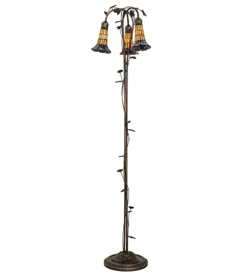 The Meyda Tiffany - Stained Glass Pond Lily by Meyda Lighting - Image 7