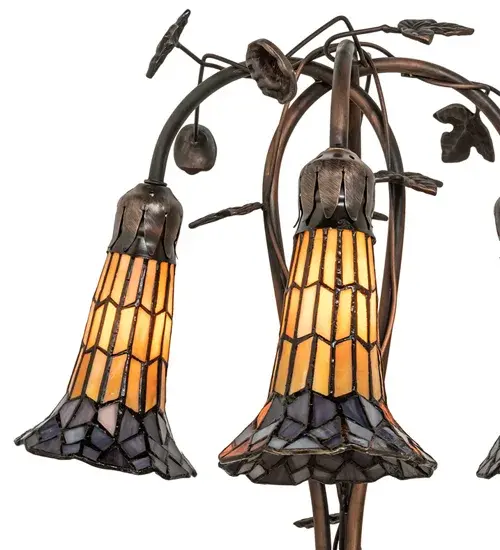 The Meyda Tiffany - Stained Glass Pond Lily by Meyda Lighting - Image 8