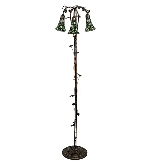 The Meyda Tiffany - Stained Glass Pond Lily by Meyda Lighting - Image 3