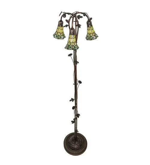 The Meyda Tiffany - Stained Glass Pond Lily by Meyda Lighting - Image 4