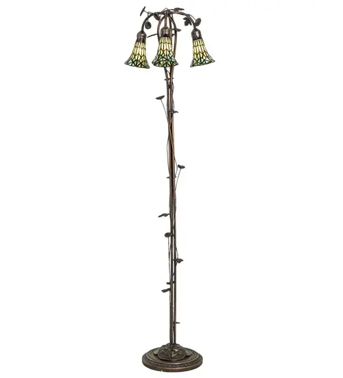 The Meyda Tiffany - Stained Glass Pond Lily by Meyda Lighting - Image 5