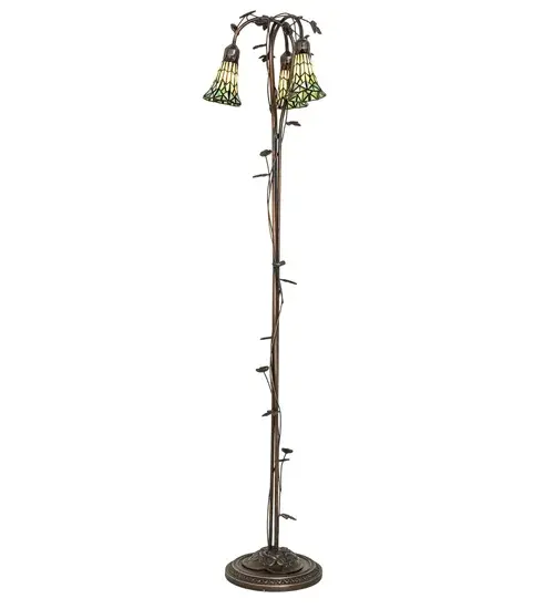 The Meyda Tiffany - Stained Glass Pond Lily by Meyda Lighting - Image 7