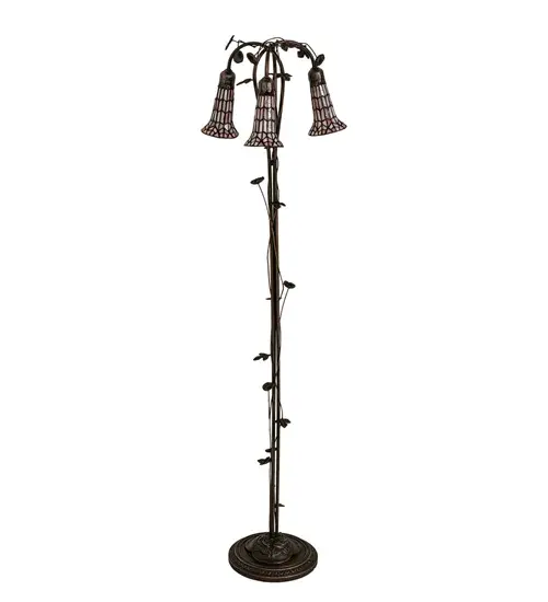 The Meyda Tiffany - Stained Glass Pond Lily by Meyda Lighting - Image 3