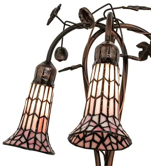 The Meyda Tiffany - Stained Glass Pond Lily by Meyda Lighting - Image 4