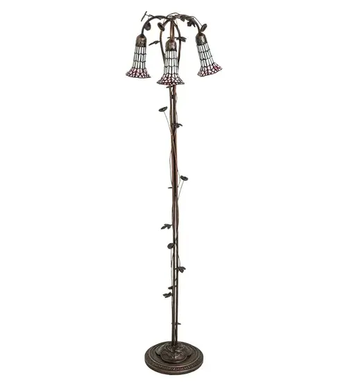 The Meyda Tiffany - Stained Glass Pond Lily by Meyda Lighting - Image 3