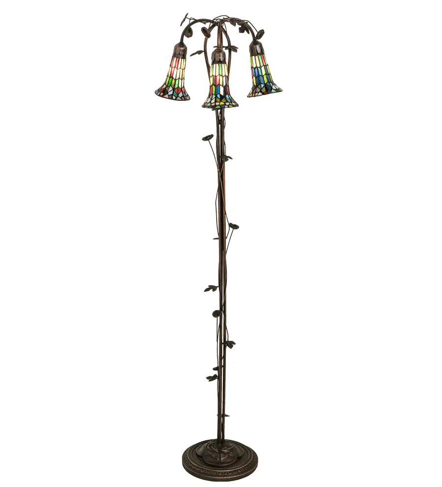 The Meyda Tiffany - Stained Glass Pond Lily by Meyda Lighting - Image 1