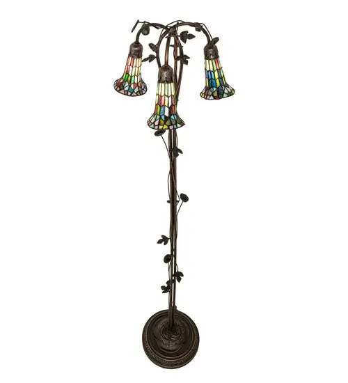 The Meyda Tiffany - Stained Glass Pond Lily by Meyda Lighting - Image 4
