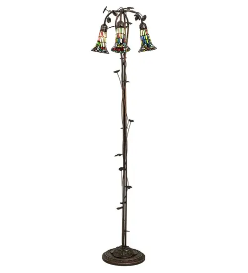 The Meyda Tiffany - Stained Glass Pond Lily by Meyda Lighting - Image 5