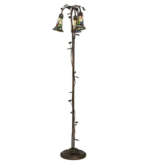 The Meyda Tiffany - Stained Glass Pond Lily by Meyda Lighting - Image 7