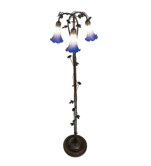The Blue/White Pond Lily by Meyda Lighting - Image 4