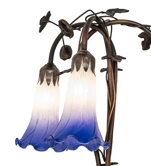 The Blue/White Pond Lily by Meyda Lighting - Image 8