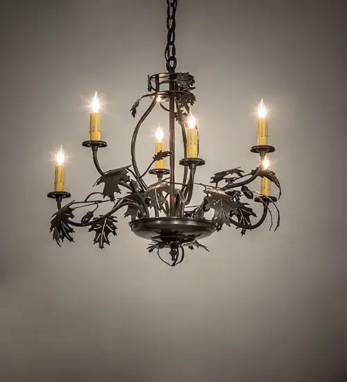 The Oak Leaf & Acorn by Meyda Lighting - Image 1