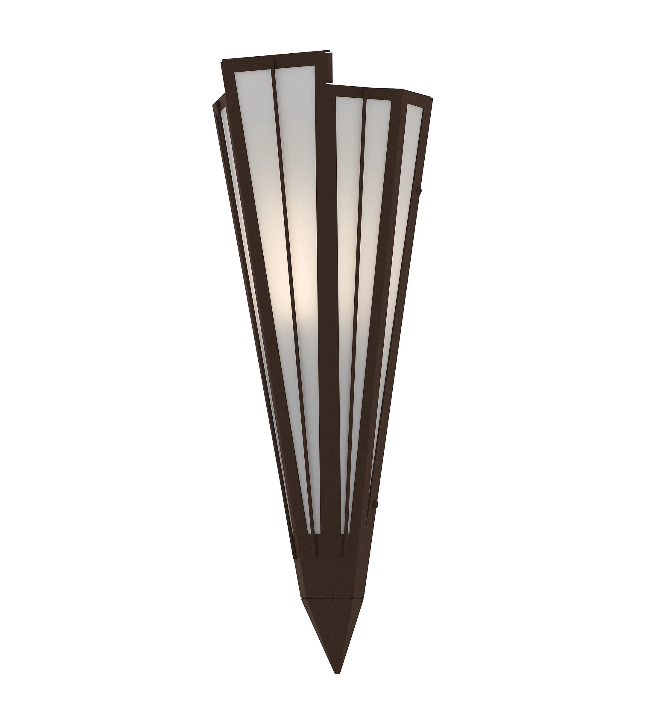 Brum One Light Wall Sconce in Cafe Noir