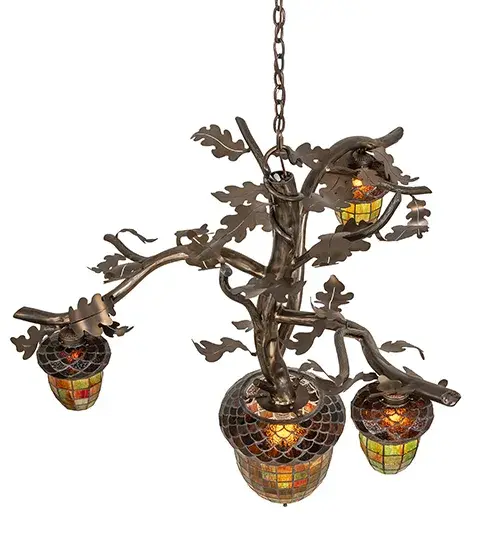 The Acorn Branch by Meyda Lighting - Image 4