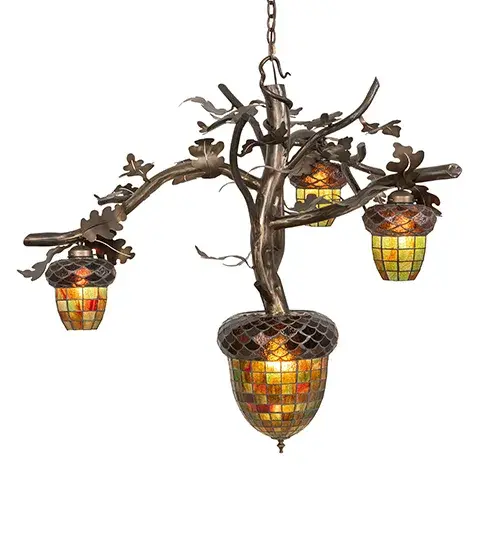 The Acorn Branch by Meyda Lighting - Image 5