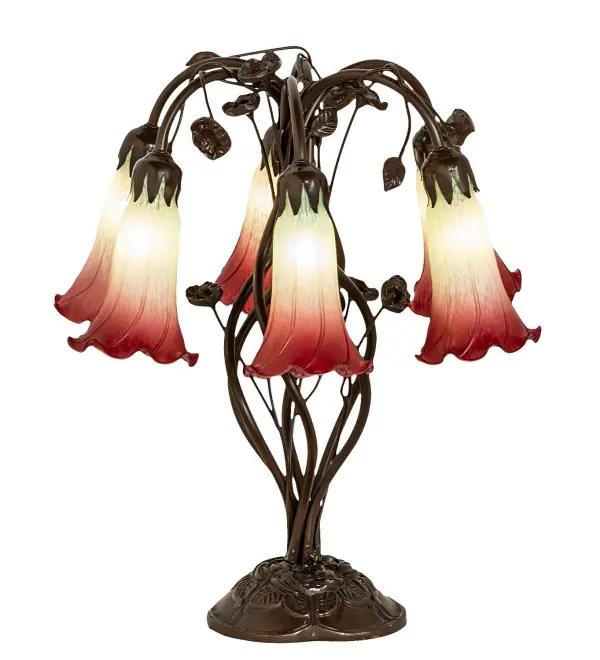 The Meyda Tiffany - Seafoam/Cranberry by Meyda Lighting