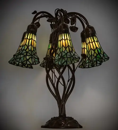 The Stained Glass Pond Lily by Meyda Lighting - Image 1