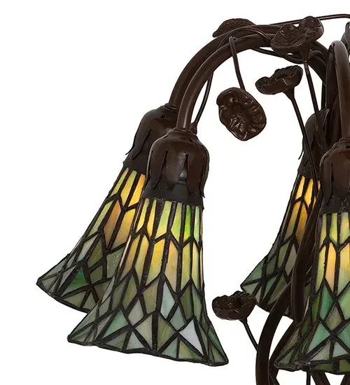 The Stained Glass Pond Lily by Meyda Lighting - Image 7