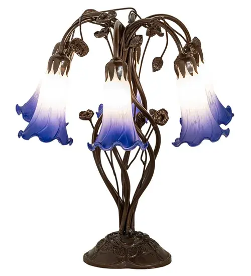 The Blue/White Pond Lily by Meyda Lighting - Image 2