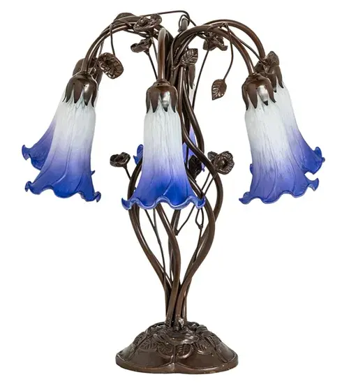 The Blue/White Pond Lily by Meyda Lighting - Image 3