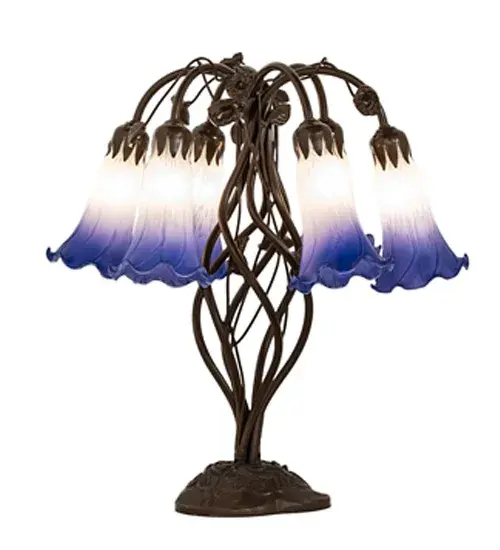 The Blue/White Pond Lily by Meyda Lighting - Image 6