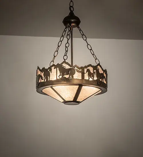 The Running Horses by Meyda Lighting - Image 1